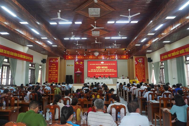 Toàn cảnh hội nghị