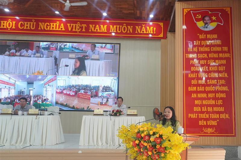 ứng viên trình bày chương trình hành động