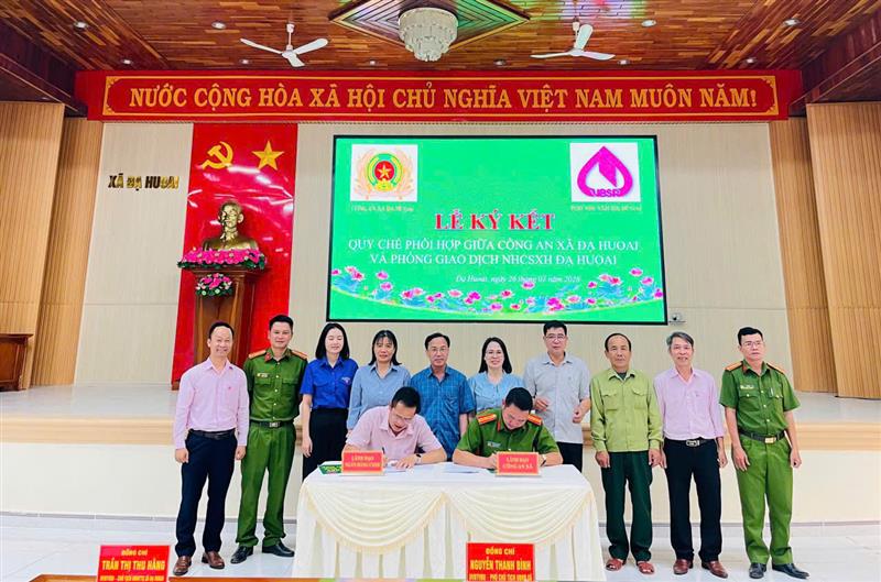 Hình ảnh tại buổi lễ ký kết quy chế phối hợp