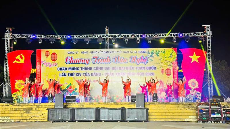 Các hoạt động văn nghệ, thể thao trong chuỗi sự kiện chào mừng thành công Đại hội toàn quốc lần thứ XIV của xã Đạ Huoai Các hoạt động văn nghệ, thể thao trong chuỗi sự kiện chào mừng thành công Đại hội toàn quốc lần thứ XIV của xã Đạ Huoai
