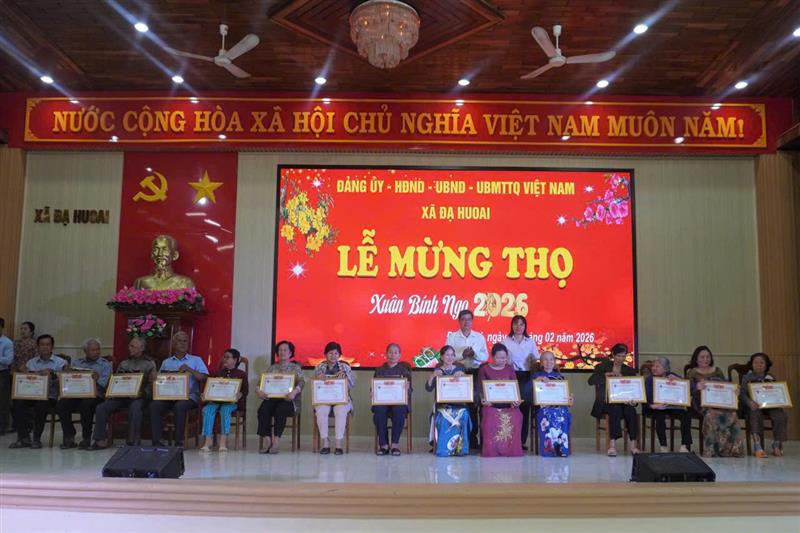 Hình ảnh lễ Mừng thọ năm 2026