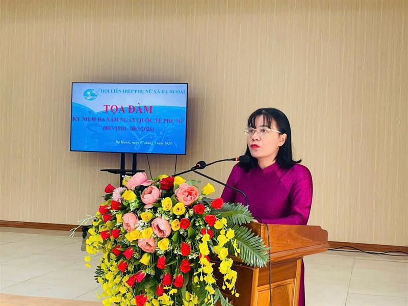 Hình ảnh buổi toạ đàm kỷ niệm 116 năm Ngày Quốc tế Phụ nữ 8/3 (08/3/1910 - 08/3/2026)