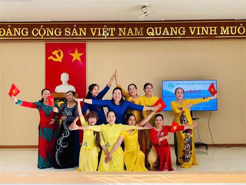 Hình ảnh buổi toạ đàm kỷ niệm 116 năm Ngày Quốc tế Phụ nữ 8/3 (08/3/1910 - 08/3/2026)