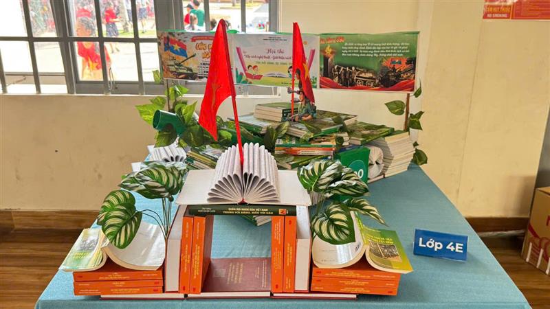 Hình ảnh hoạt động hưởng ứng ngày sách và văn  hoá đọc Việt Nam 21/4
