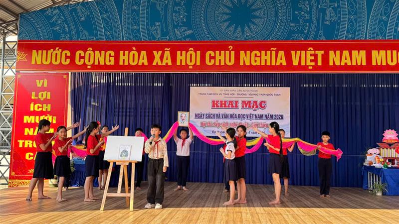 Hình ảnh hoạt động hưởng ứng ngày sách và văn hoá đọc Việt Nam 21/4