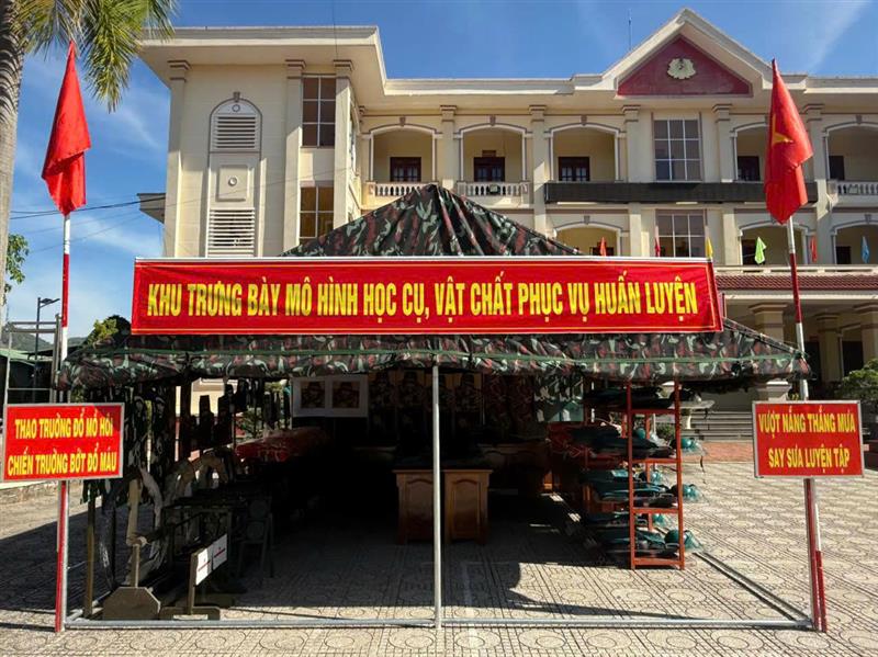 Hình ảnh trụ sở của BCHQS xã Đạ Huoai Hình ảnh trụ sở của BCHQS xã Đạ Huoai