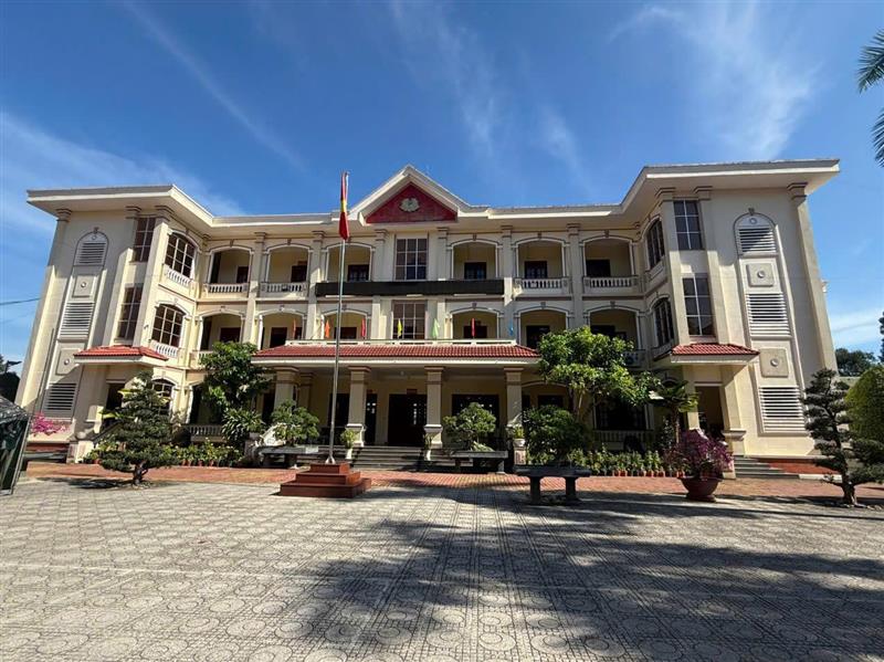 Hình ảnh trụ sở của BCHQS xã Đạ Huoai Hình ảnh trụ sở của BCHQS xã Đạ Huoai