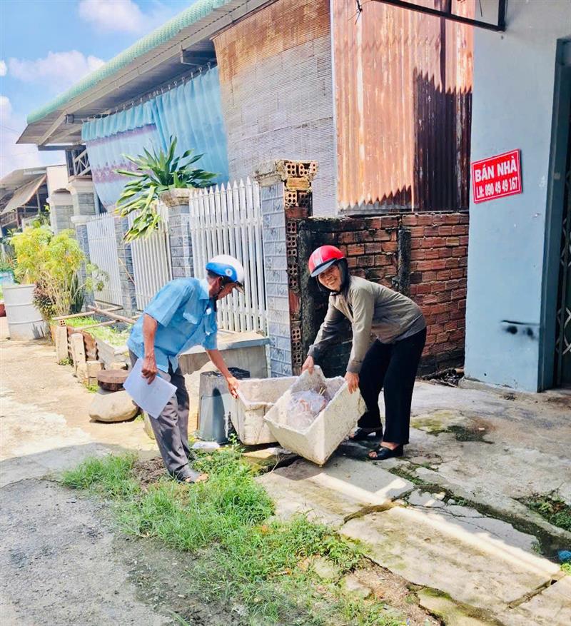 Hình ảnh chiến dịch ra quân diệt lăng quăng hưởng ứng ngày Asean phòng chống sốt xuất huyết năm 2026 Hình ảnh chiến dịch ra quân diệt lăng quăng hưởng ứng ngày Asean phòng chống sốt xuất huyết năm 2026